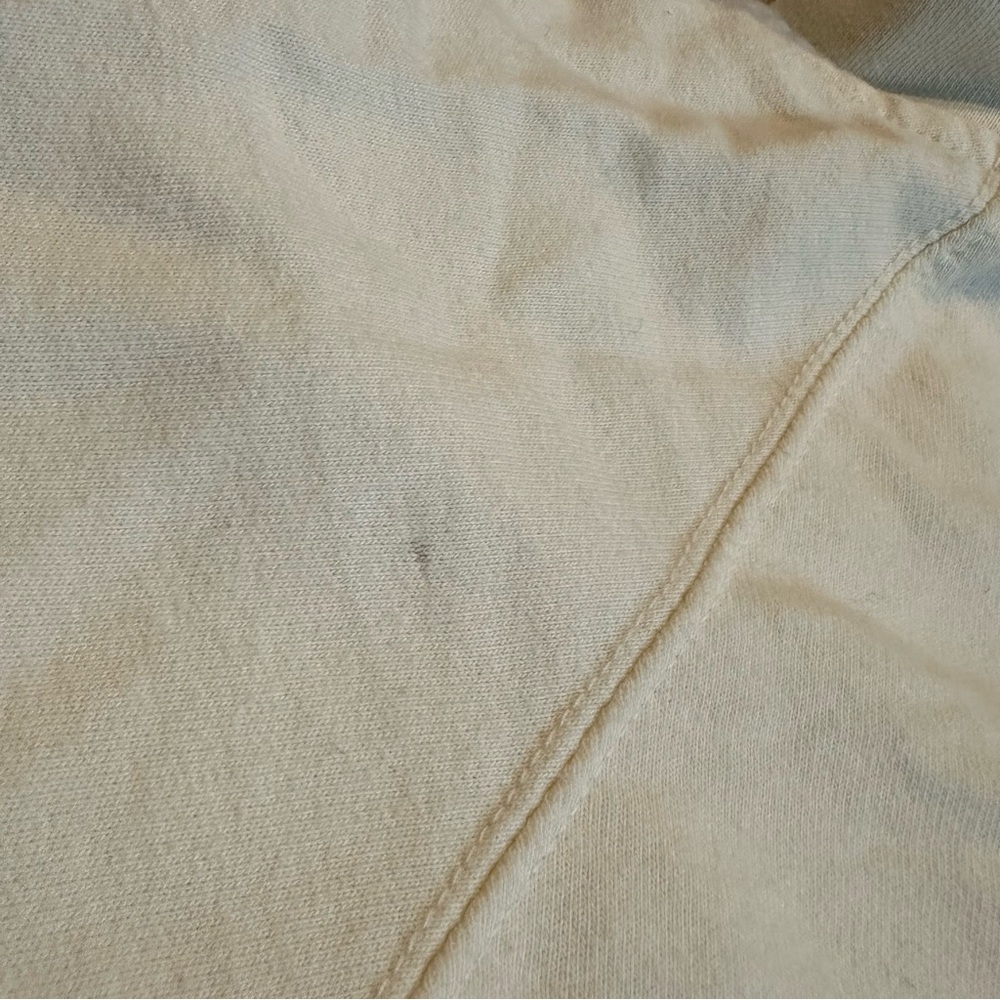 Cleveland Football Hoodie | Size L | Cream Graphic Sweatshirt - Picture 12 of 12